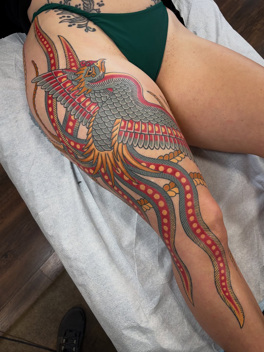 Tattoo by @benfiedler — japanese_irezumi, neo_traditional