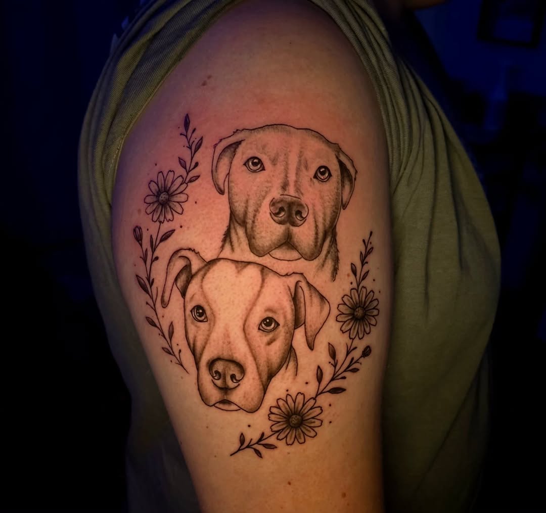 Tattoo by @karleyinks โ realism, black_and_grey