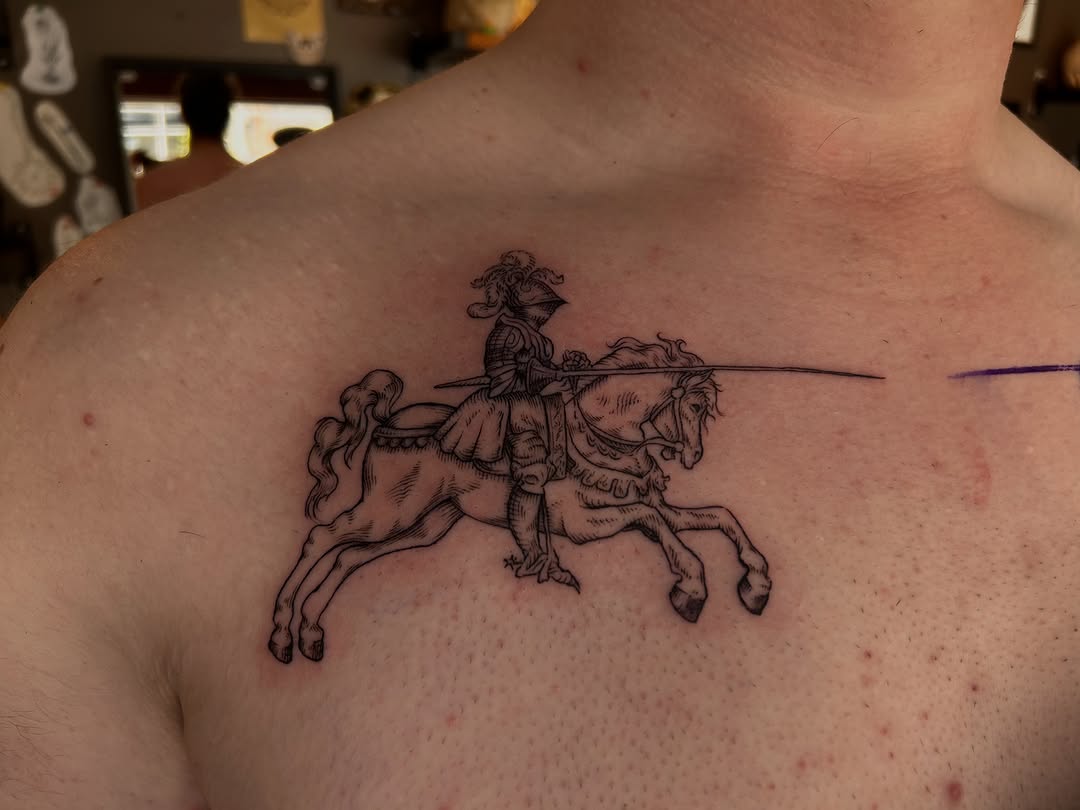 Tattoo by @kingbytradeink — fine_line