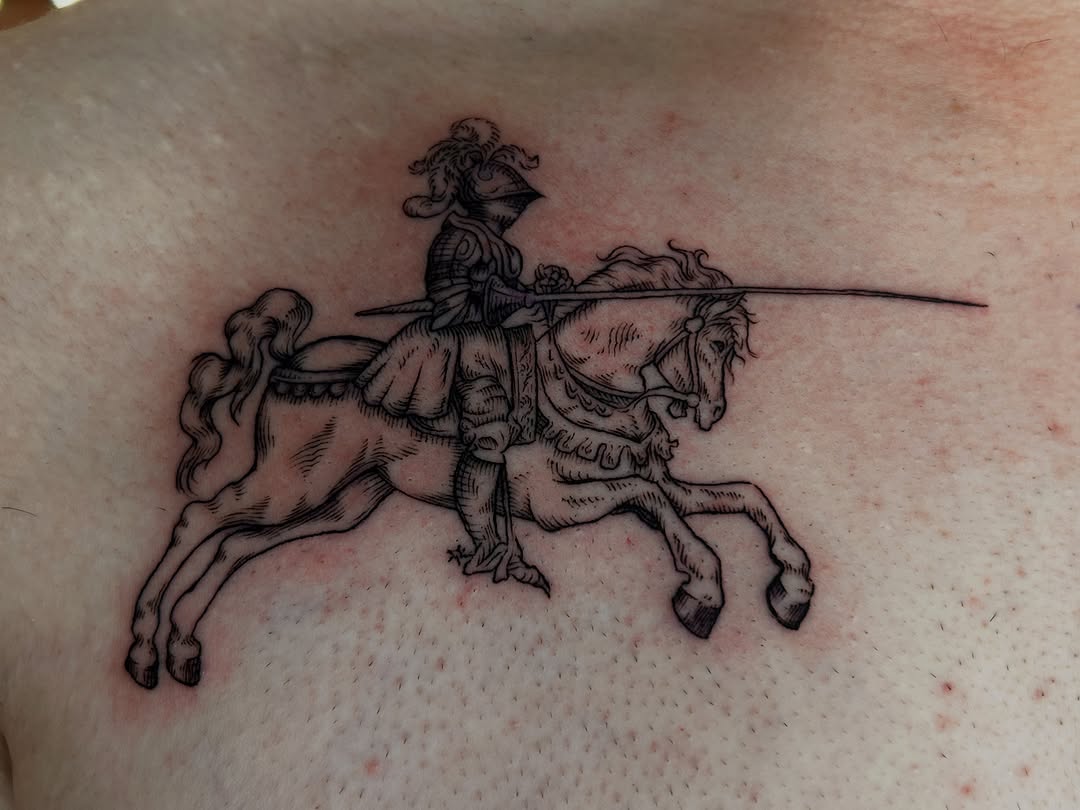 Tattoo by @kingbytradeink — fine_line