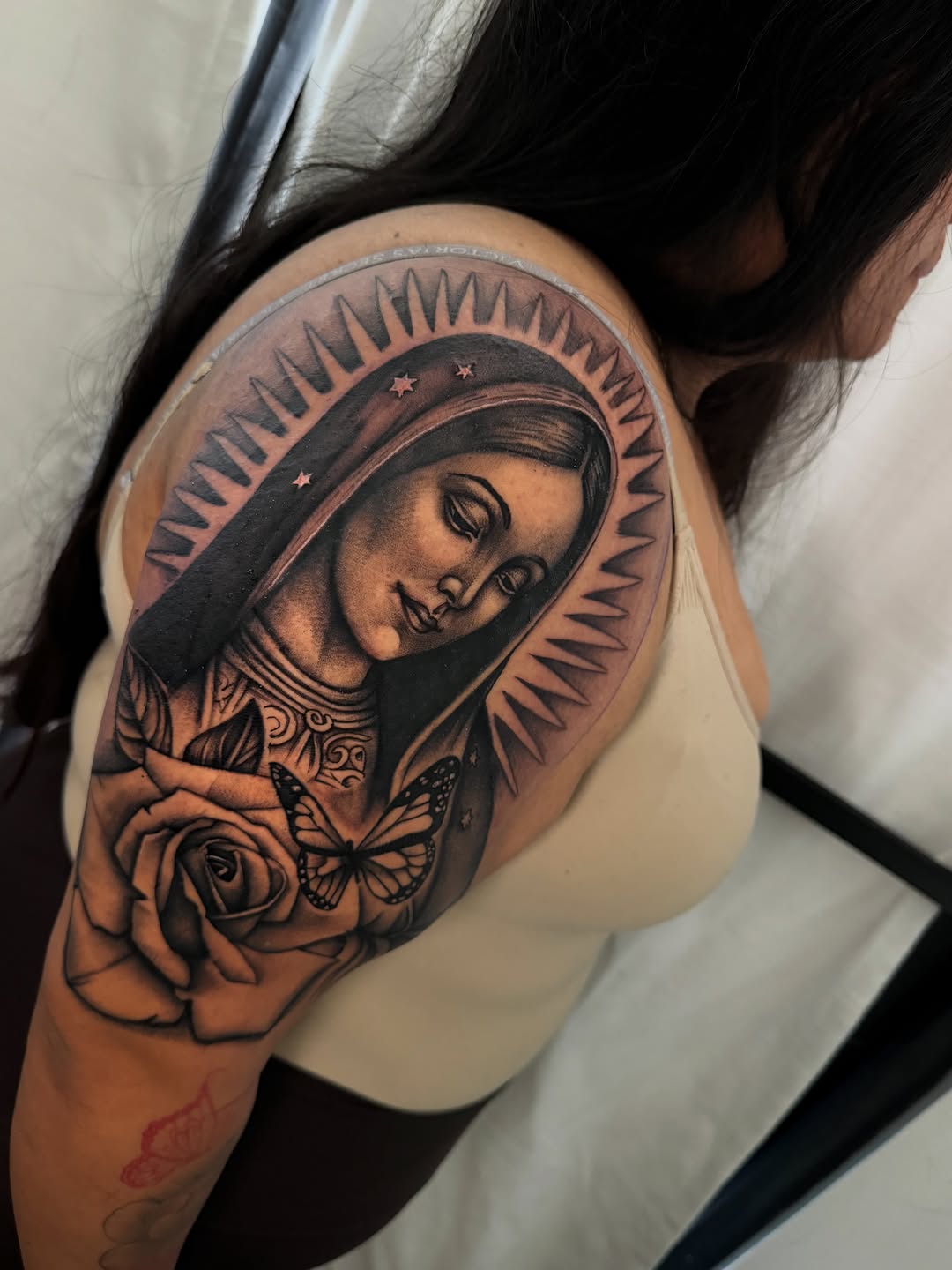 Tattoo by @moni.ca_tattoos โ chicano, realism