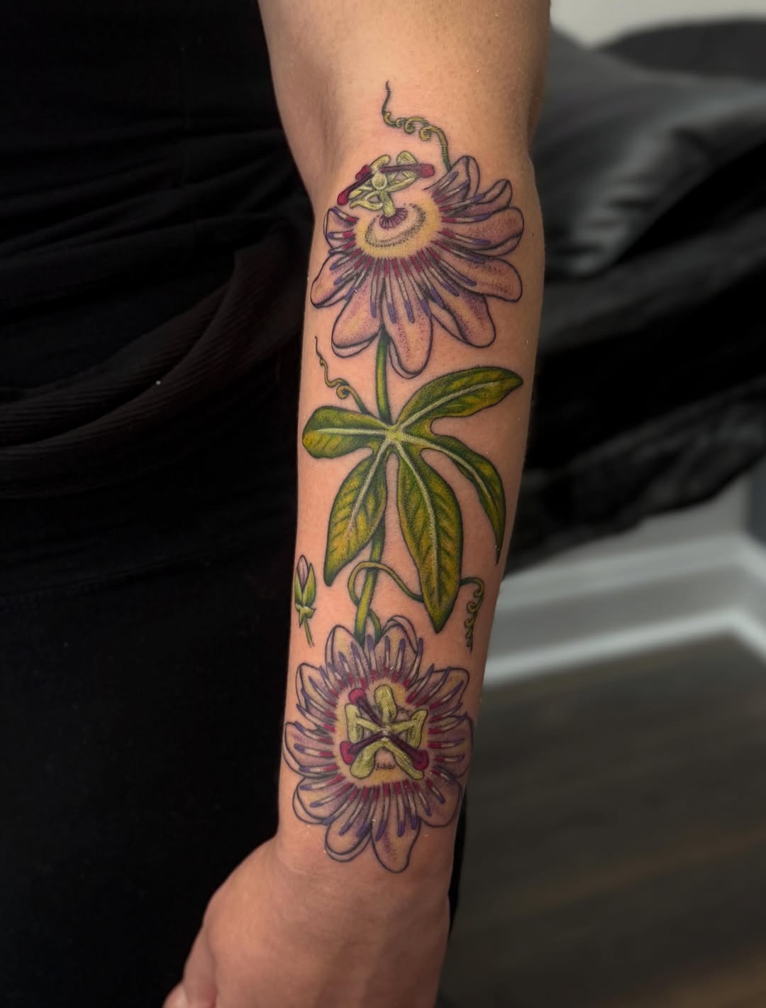 Tattoo by @figsandfossils — botanical