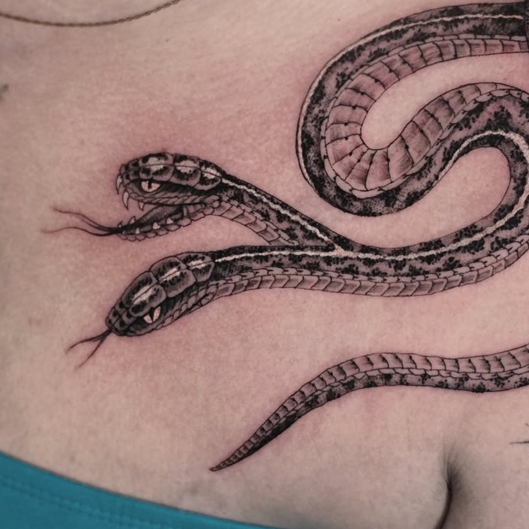 Tattoo by @aarondor — realism, black_and_grey