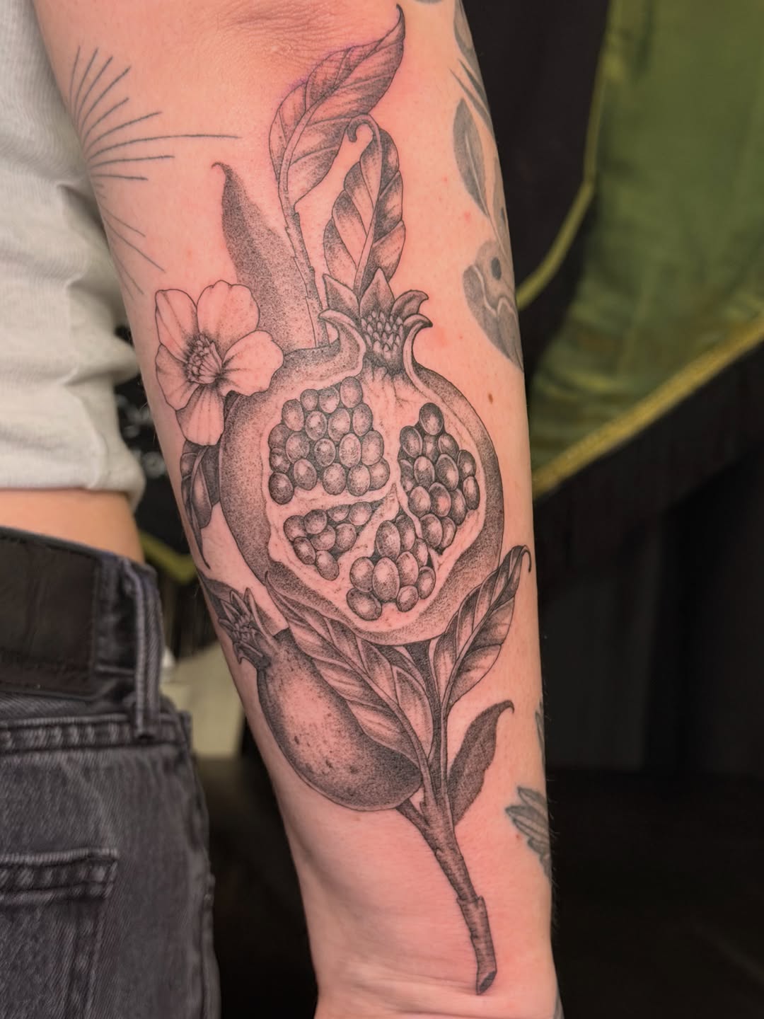 Tattoo by @enlightened.etchings — black_and_grey, realism