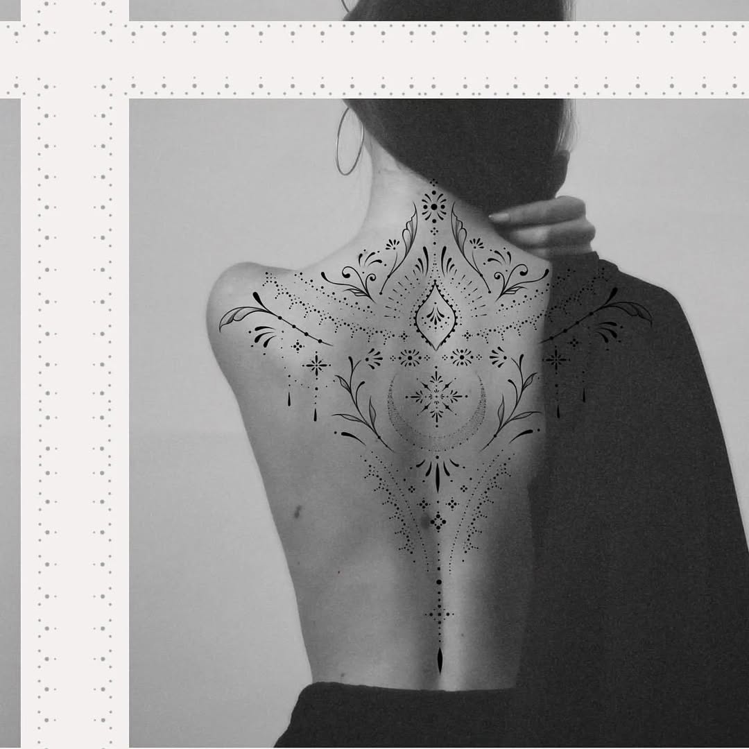 Tattoo by @bashiriannils — geometric, dotwork