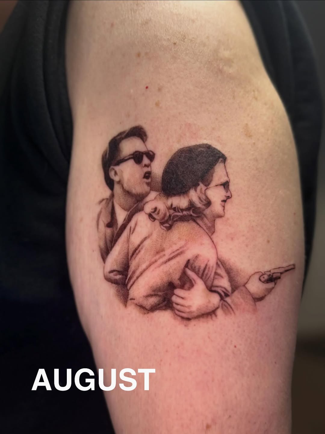 Tattoo by @taylor.inks — realism, black_and_grey