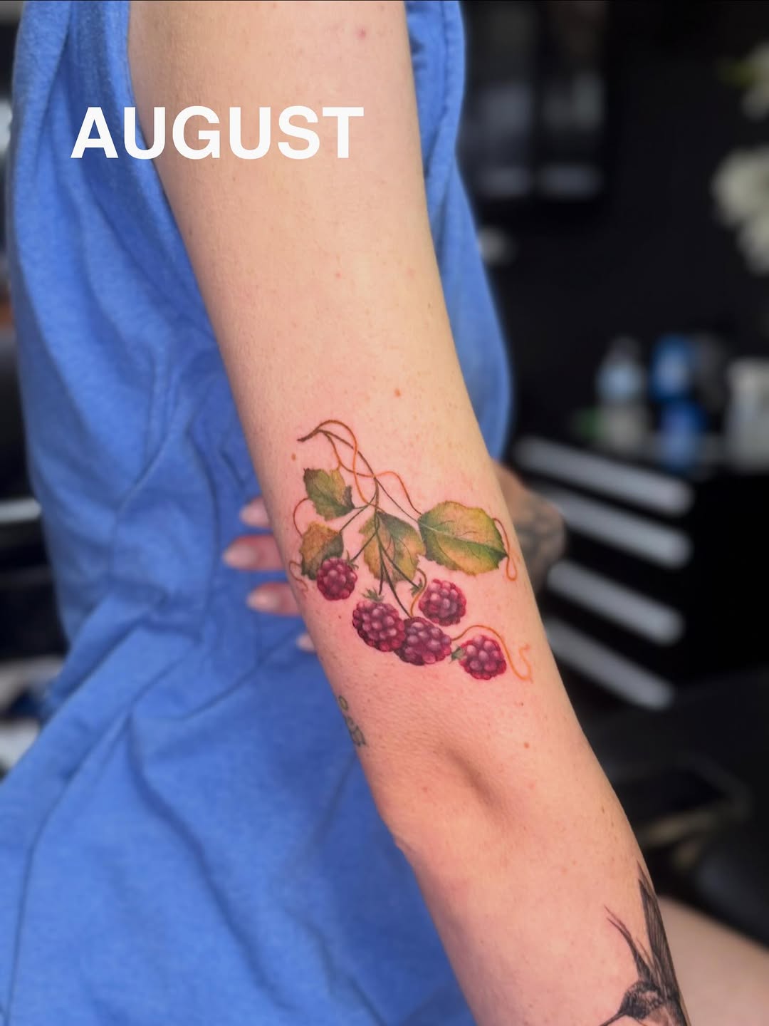 Tattoo by @taylor.inks — illustrative, realism