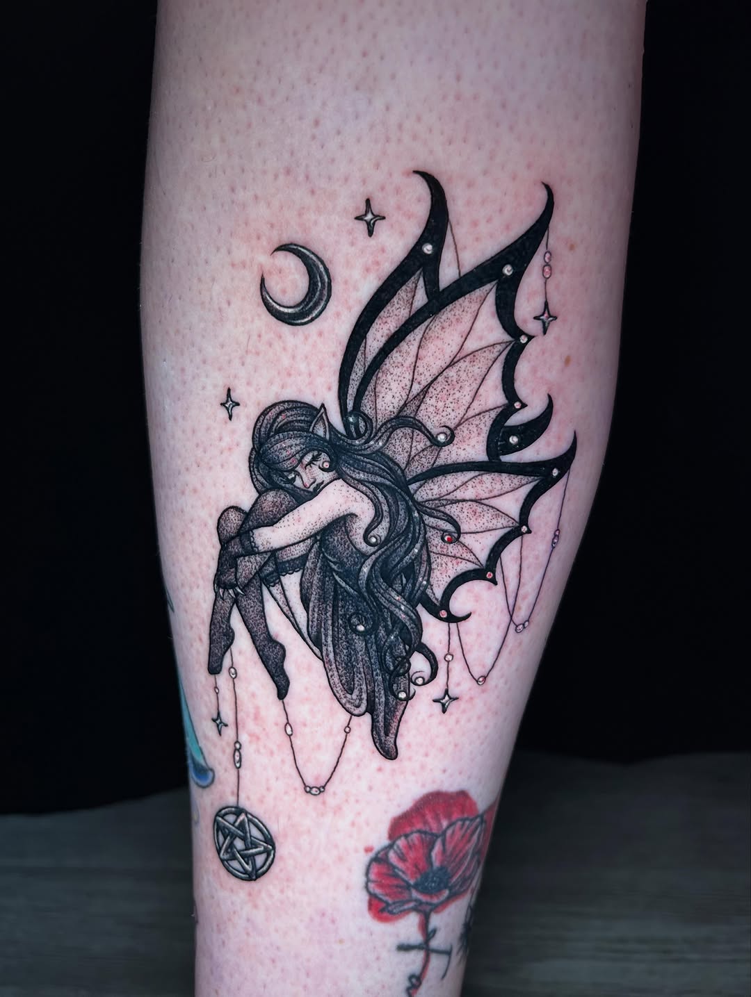 Tattoo by @tattoosbymaryrose โ illustrative, black_and_grey