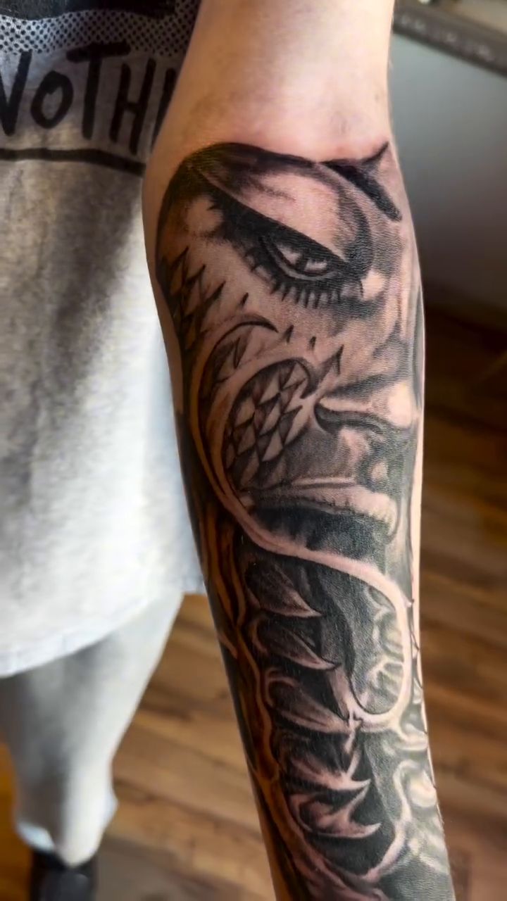 Tattoo by @jamisonellsworthtattoos — black_and_grey, realism