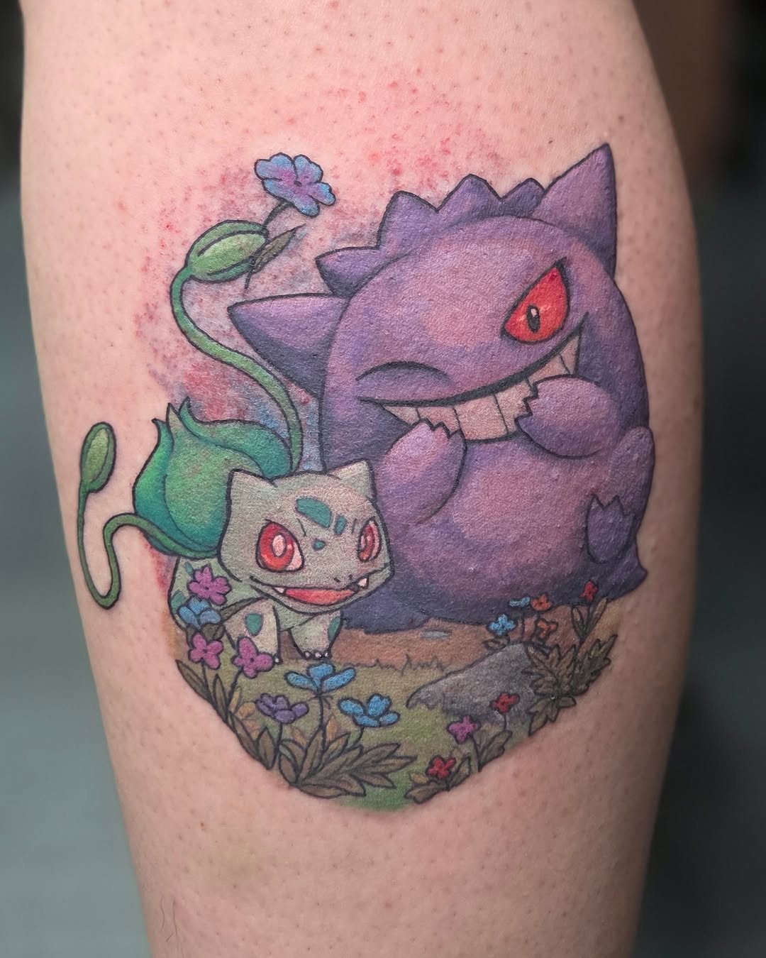 Tattoo by @foxxtastic โ anime