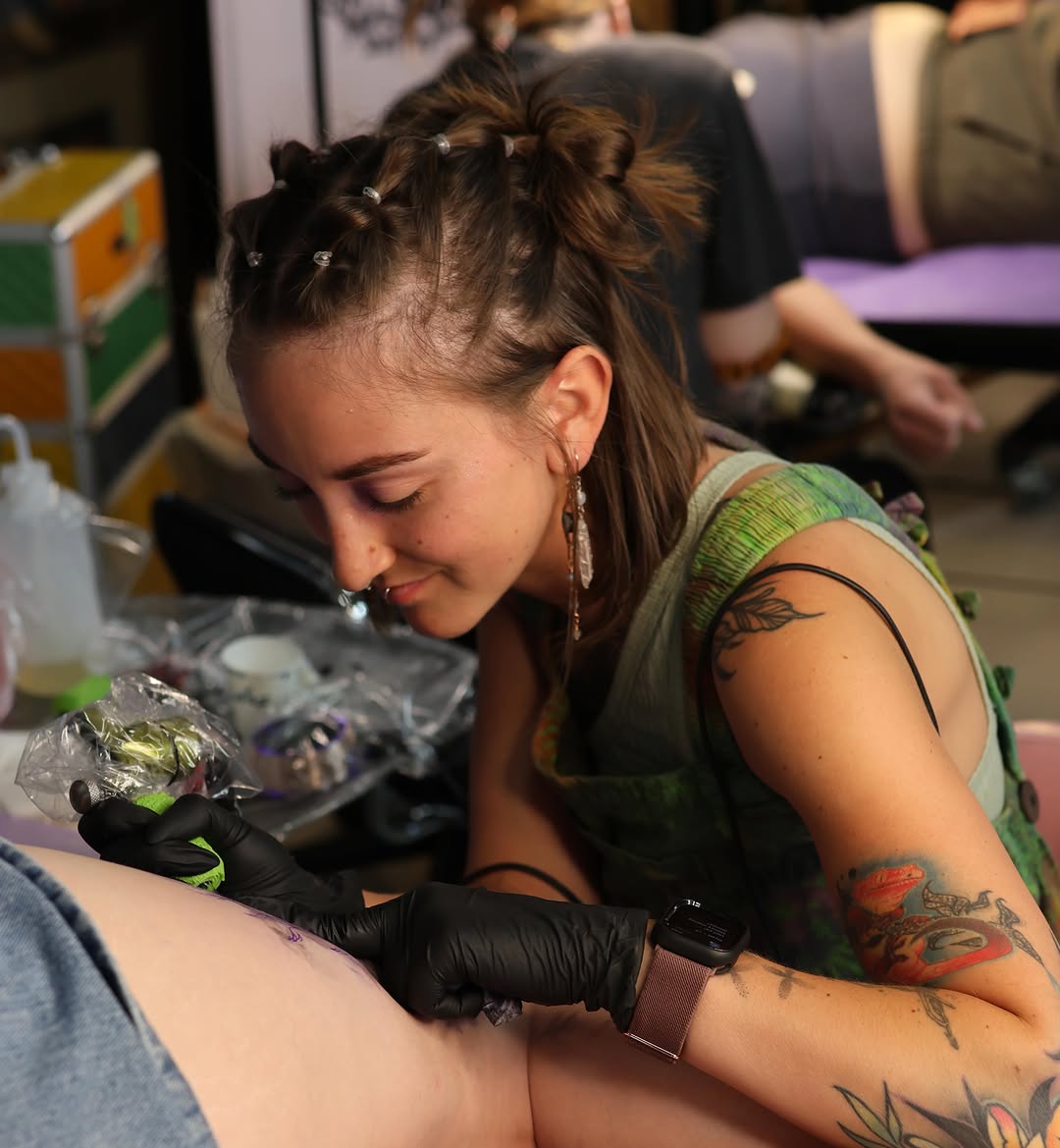 Tattoo by @destiney.tattoos — illustrative, realism