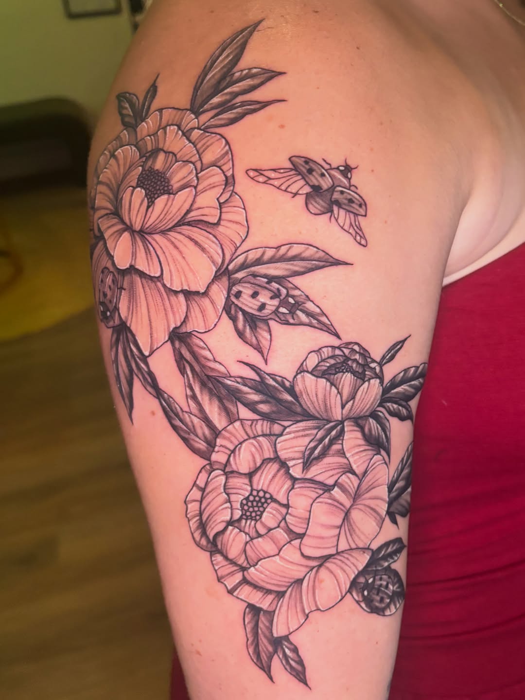 Tattoo by @kiwi.tatties — illustrative, black_and_grey