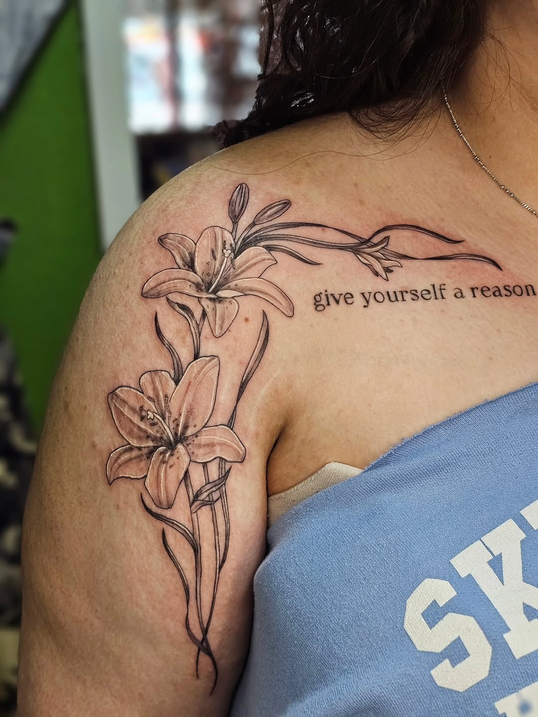 Tattoo by @talia_tattoo_ — fine_line, lettering_script