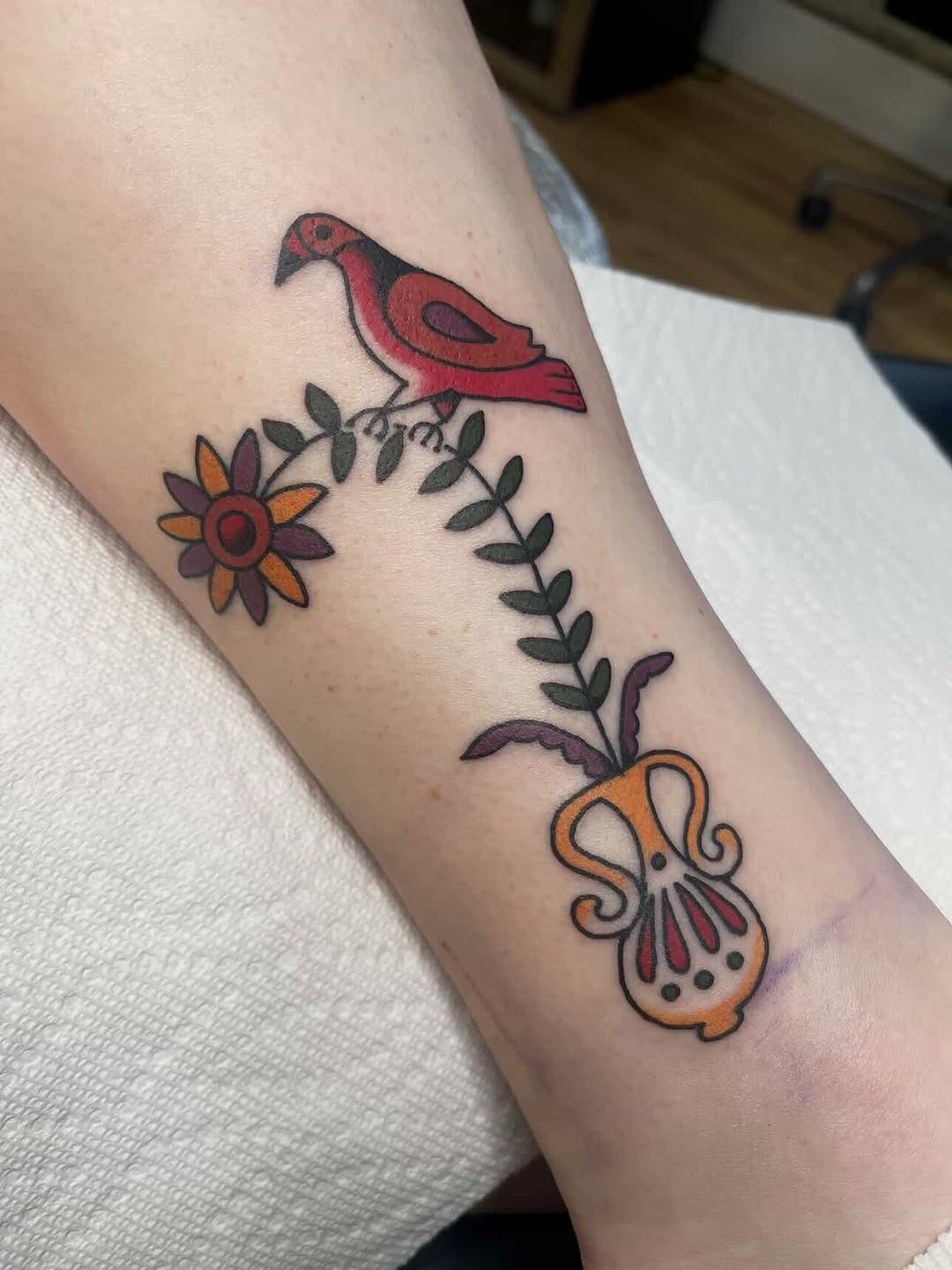 Tattoo by @mattegizi — american_traditional