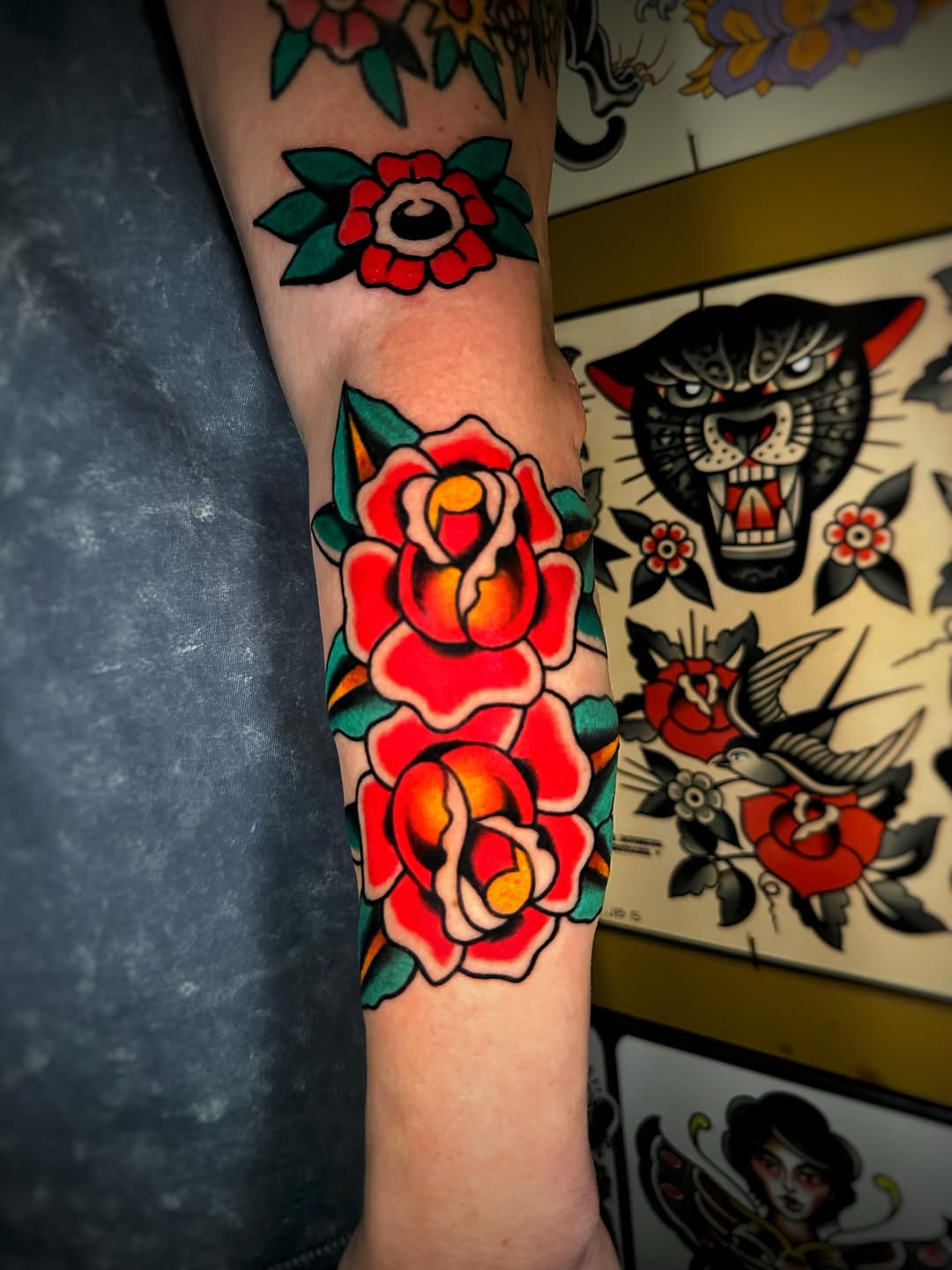 Tattoo by @alexfinnertytattoos — american_traditional
