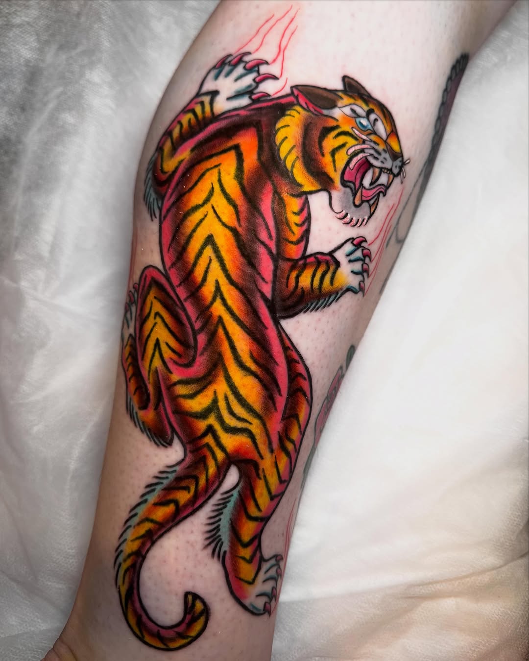 Tattoo by @elegantlyinking — american_traditional, illustrative