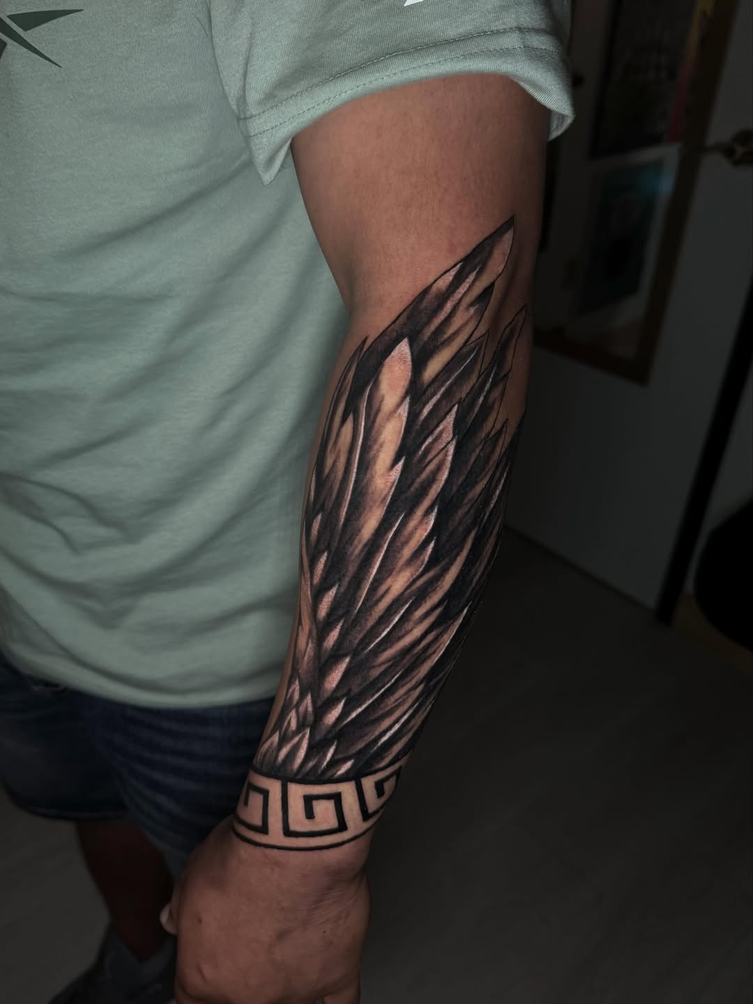 Tattoo by @giigiitatts — black_and_grey