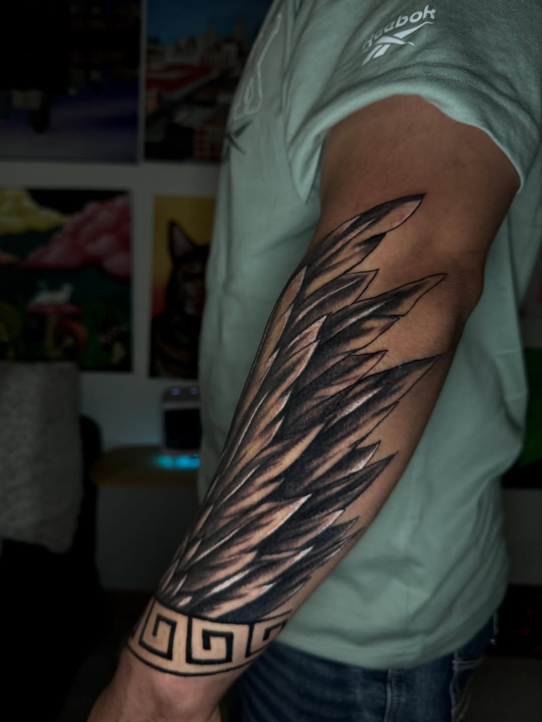 Tattoo by @giigiitatts — black_and_grey