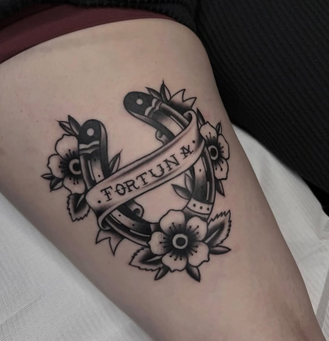 Tattoo by @wendys.ink — american_traditional, lettering_script