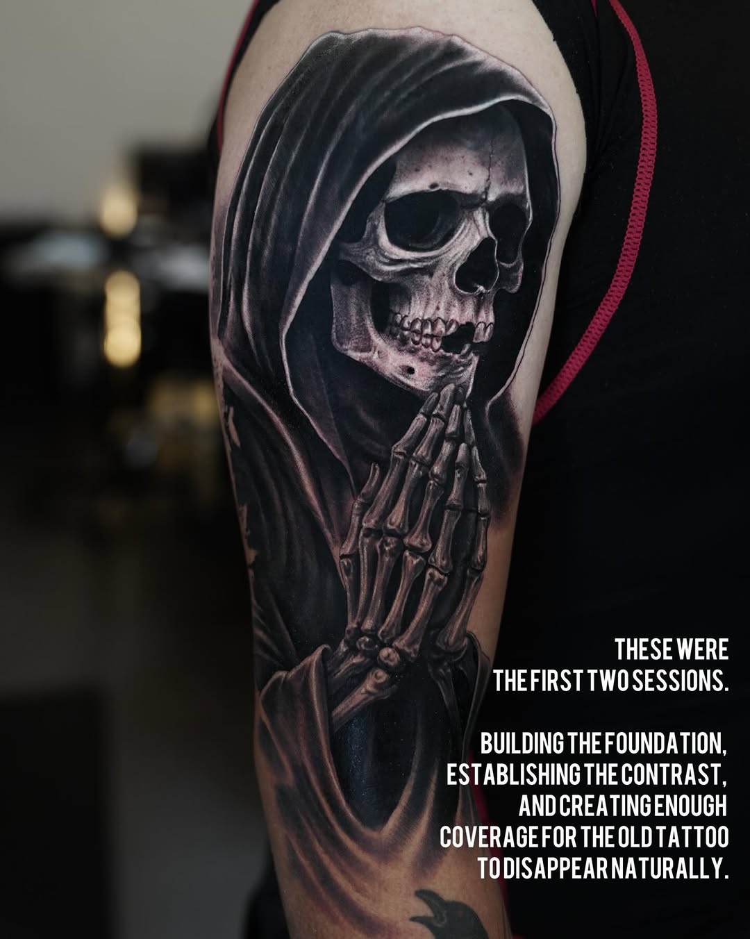 Tattoo by @facundogiltattoo — realism, black_and_grey