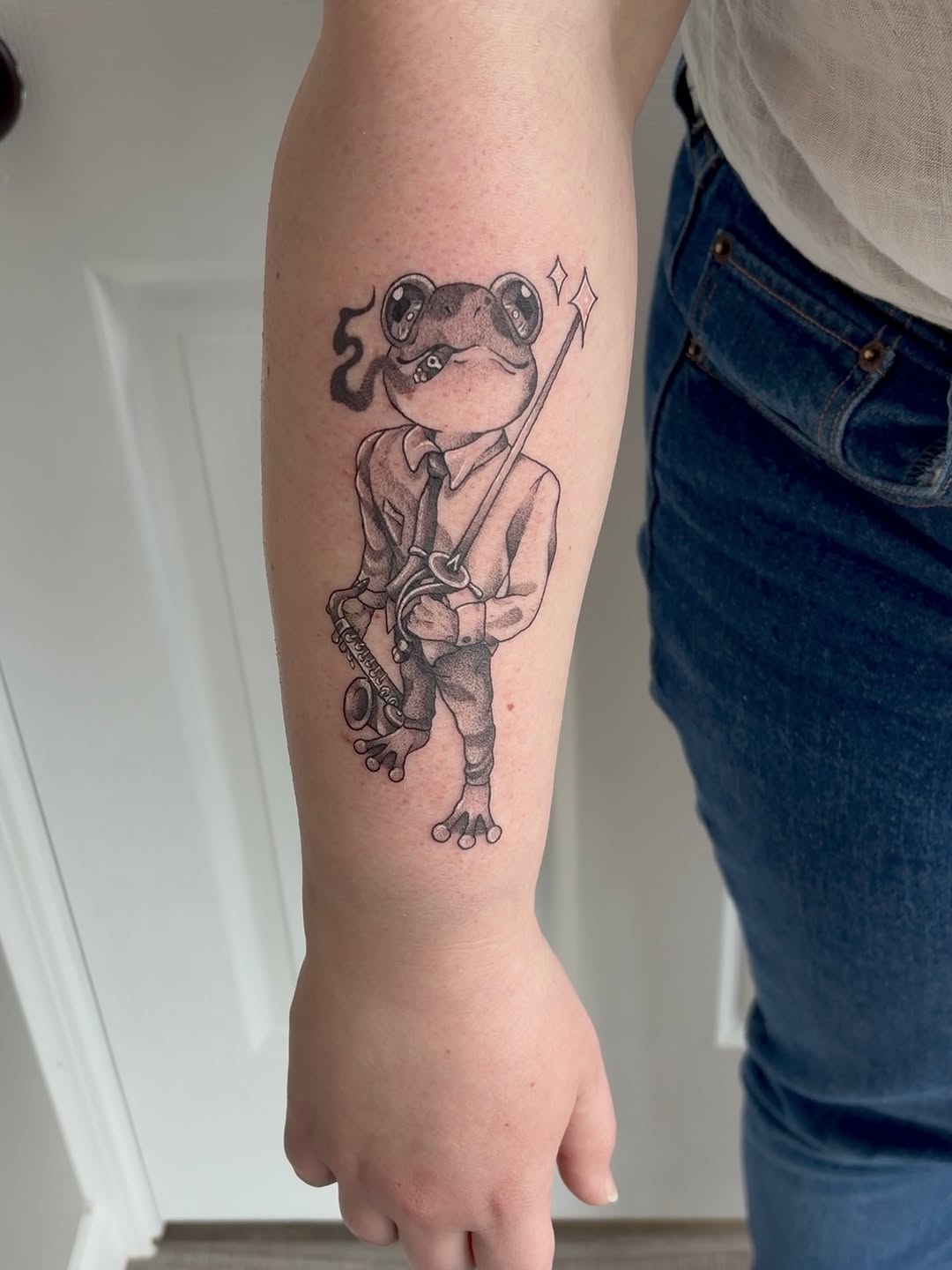 Tattoo by @saber_tooth_tattoo โ new_school, illustrative