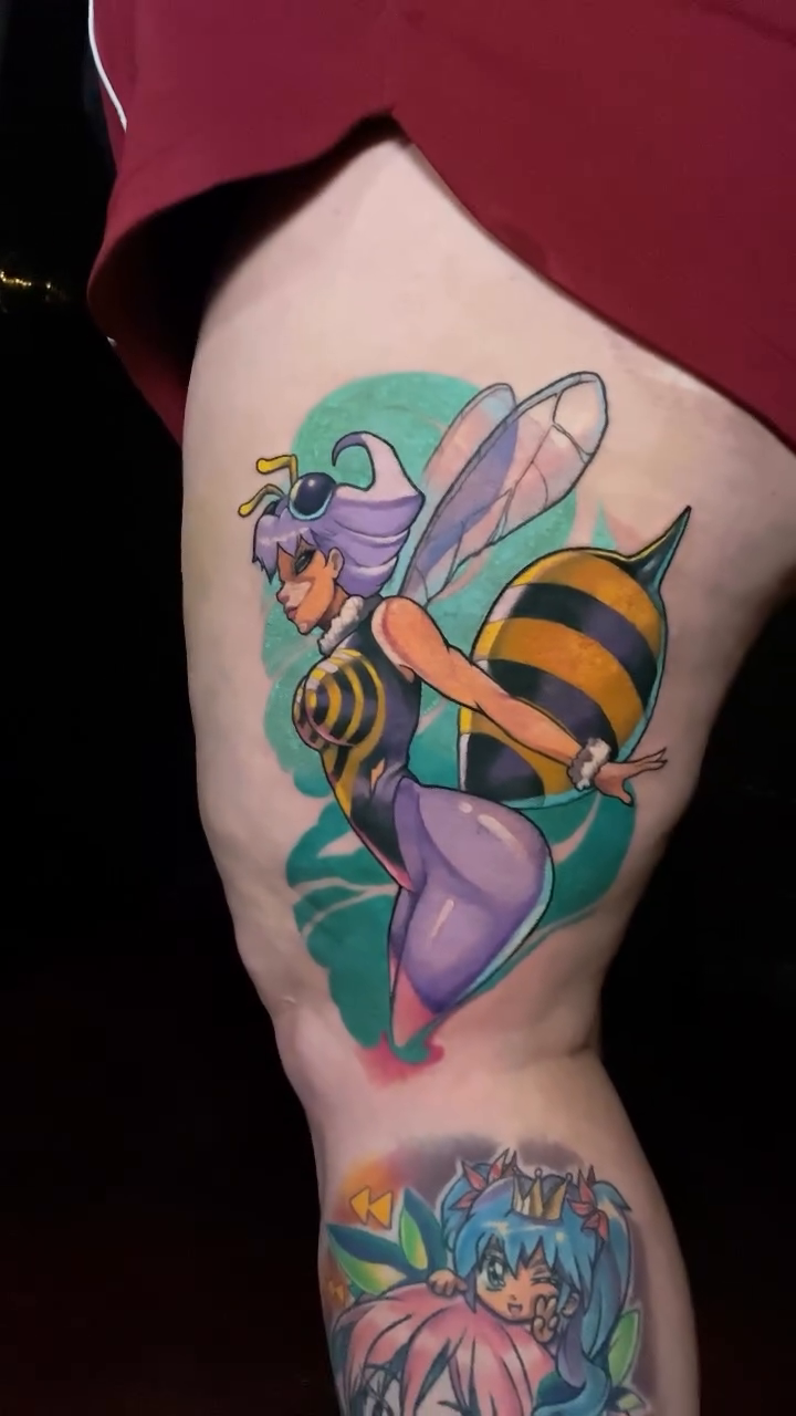Tattoo by @picassodulartattoo โ neo_traditional, anime