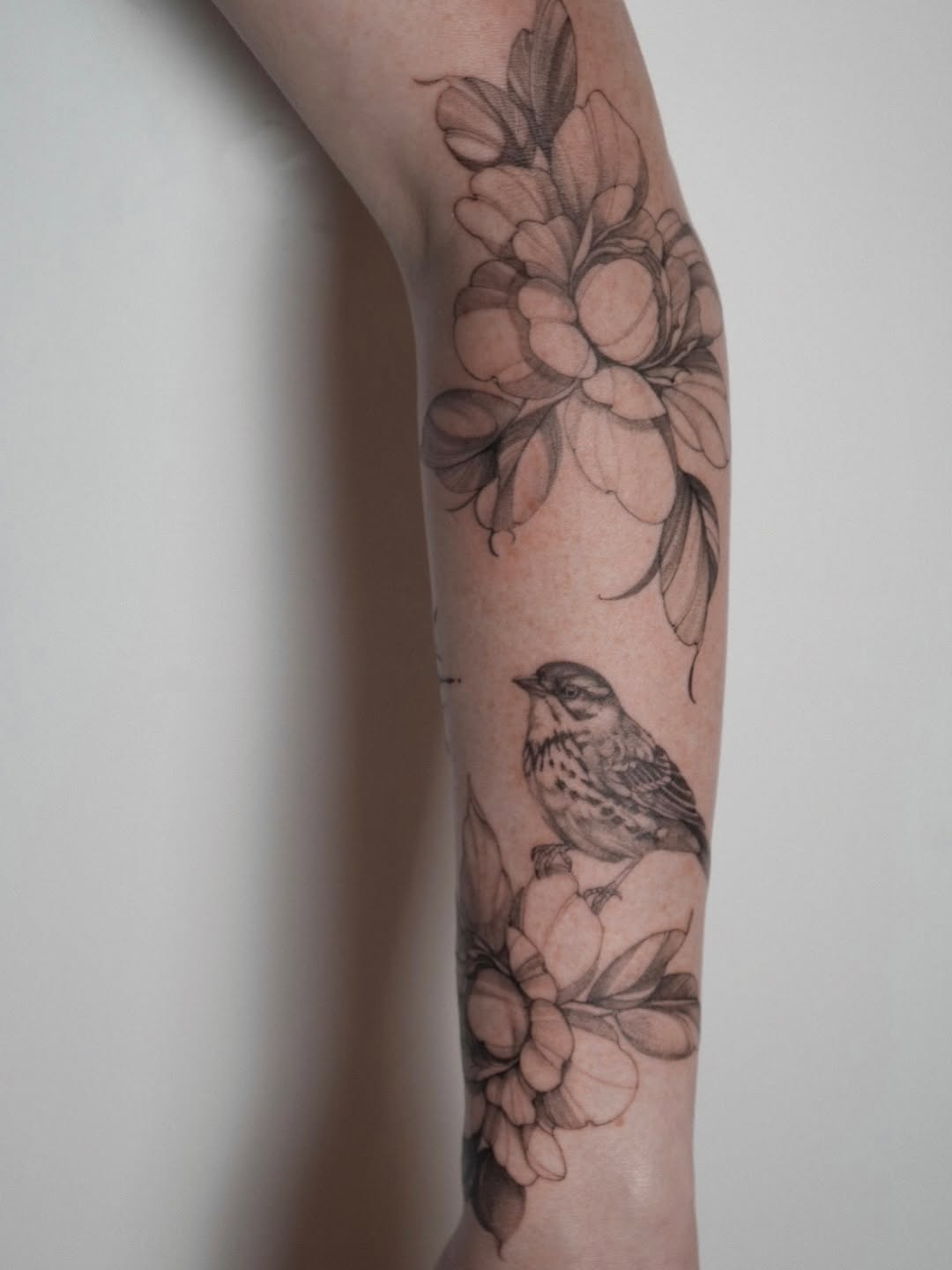 Tattoo by @funch.tattooer — black_and_grey, illustrative