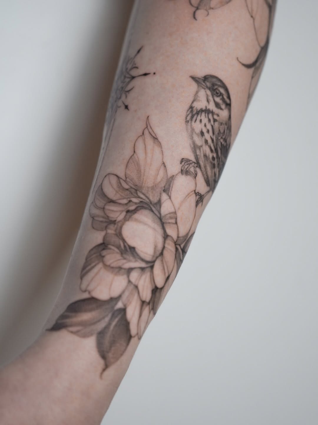Tattoo by @funch.tattooer — black_and_grey, illustrative