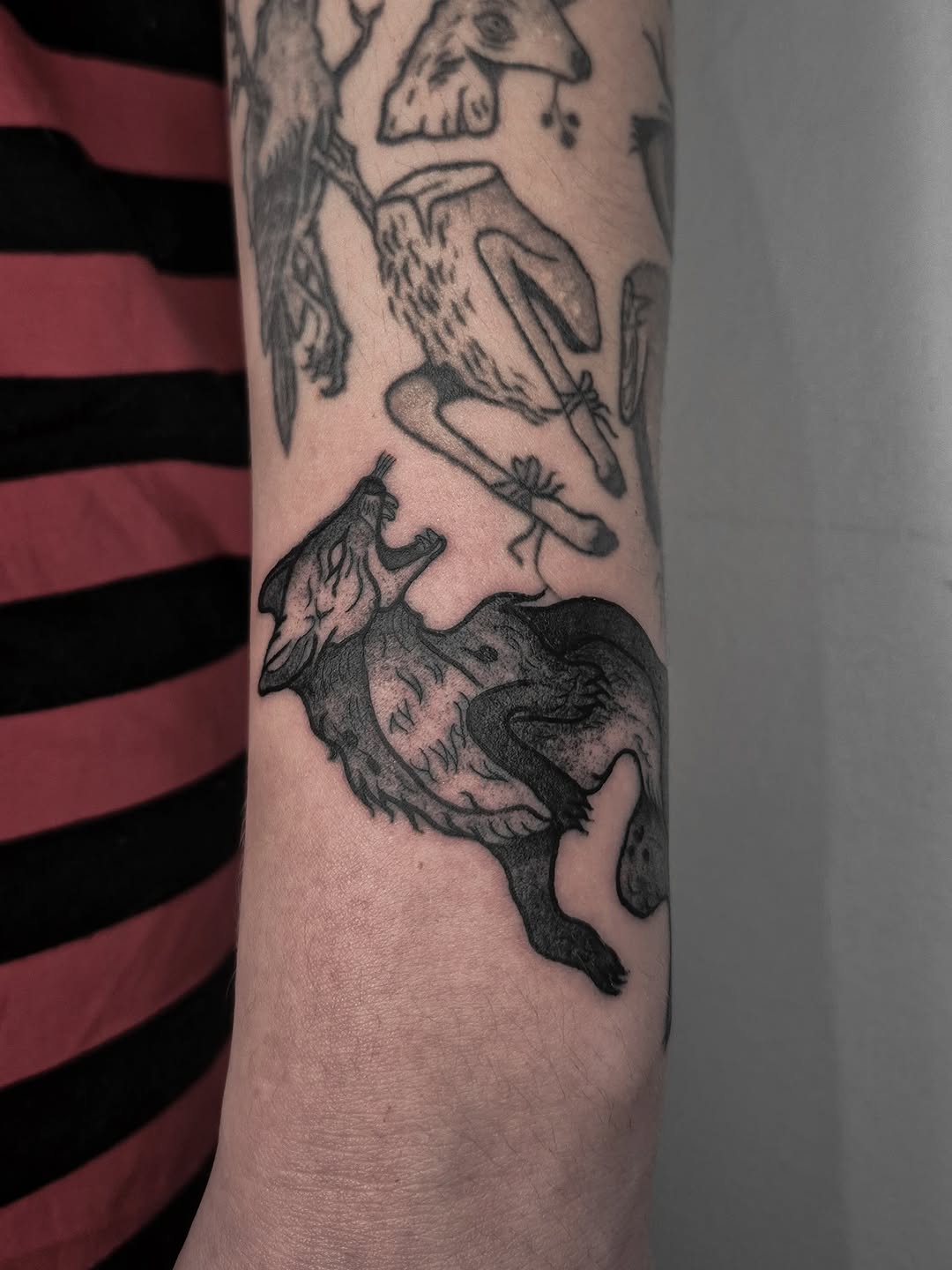 Tattoo by @pdro.yo — black_and_grey, illustrative