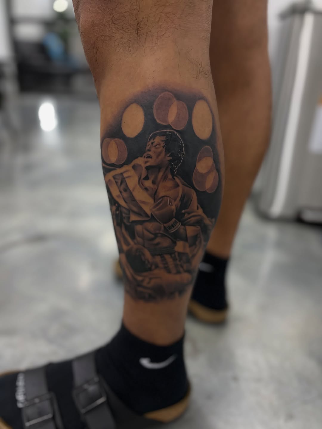 Tattoo by @tattedbydevin โ realism, black_and_grey