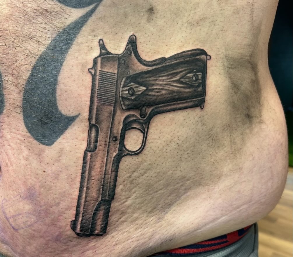 Tattoo by @crawfordtats — realism, black_and_grey