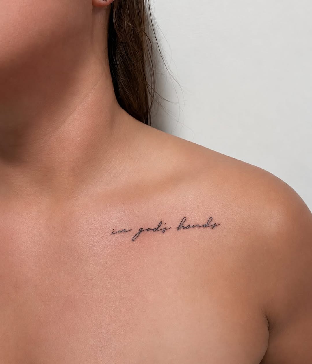 Tattoo by @_solacestudio_ — fine_line, lettering_script