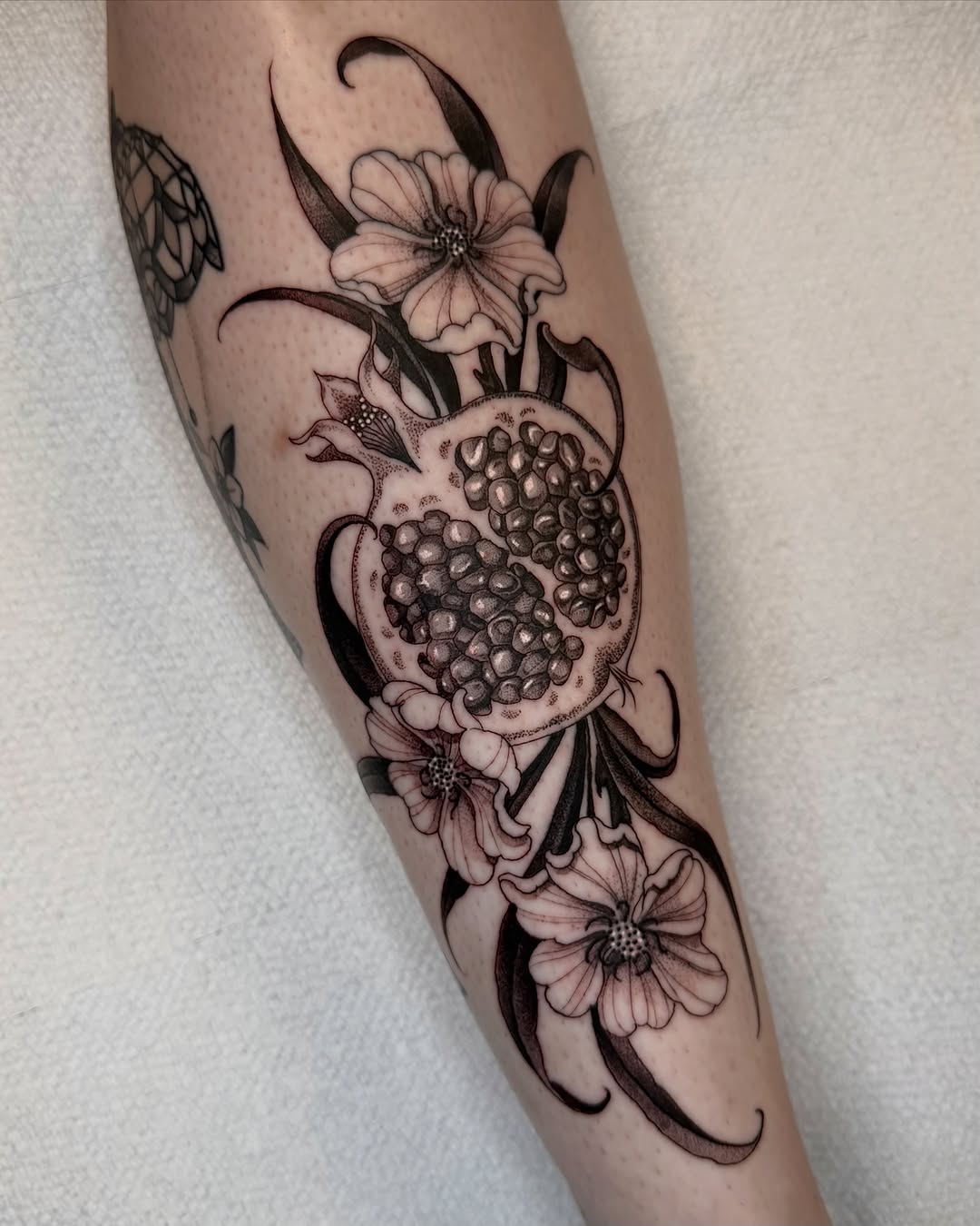 Tattoo by @robbiepina — black_and_grey, realism