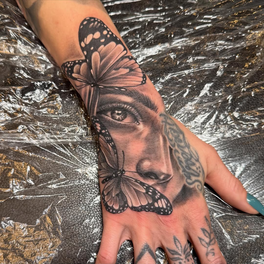 Tattoo by @cody_ryan_pappas — realism, black_and_grey