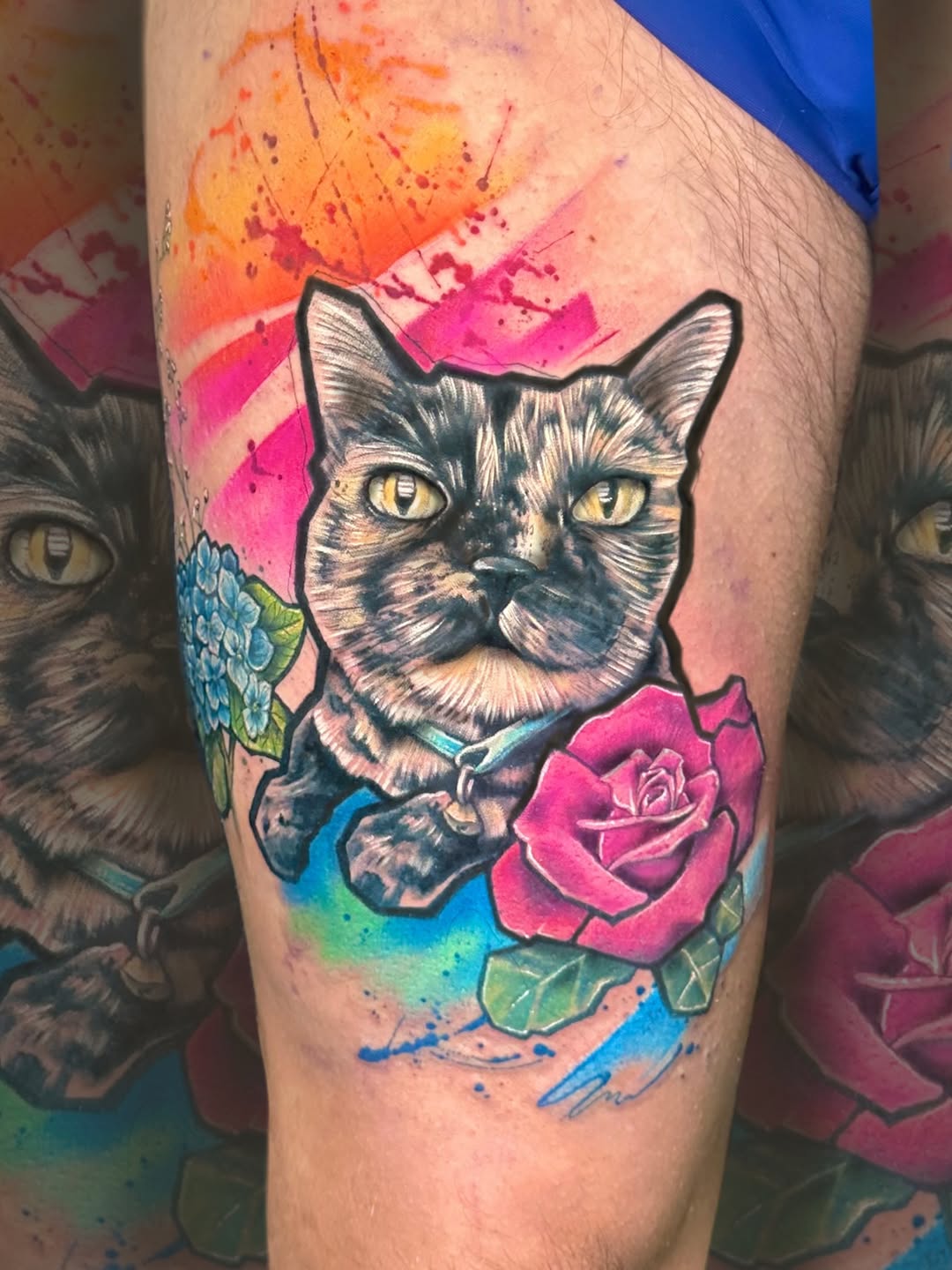 Tattoo by @alenapetunia — new_school