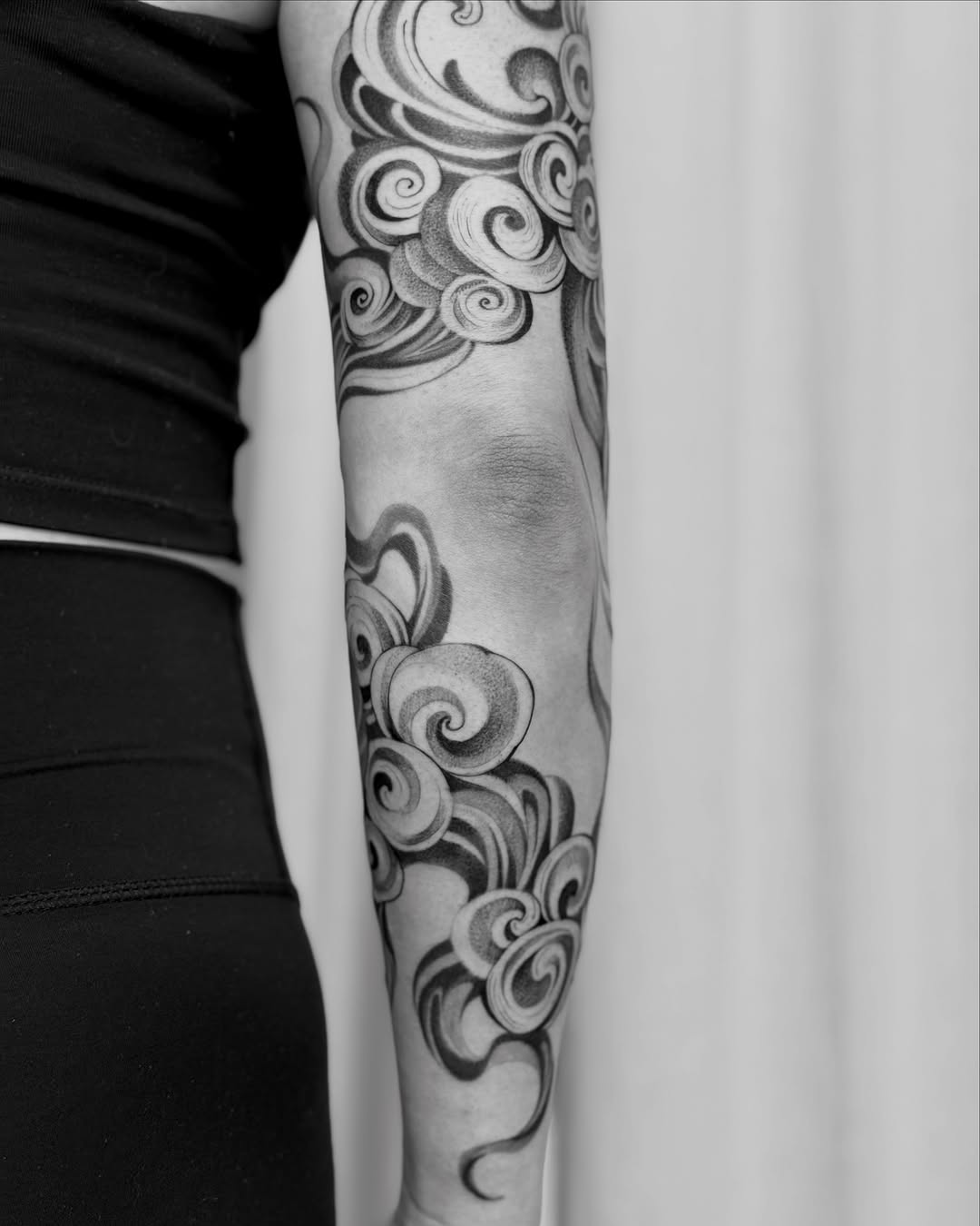 Tattoo by @aarchitattoo — japanese_irezumi, black_and_grey