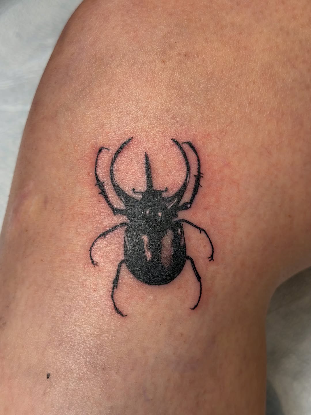 Tattoo by @pokedbylaskie — blackwork