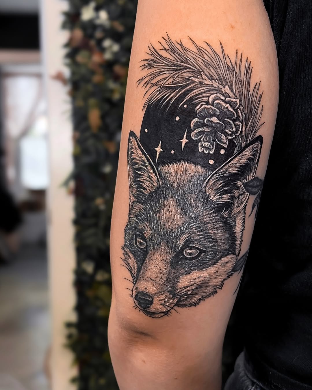 Tattoo by @thedimforest β black_and_grey
