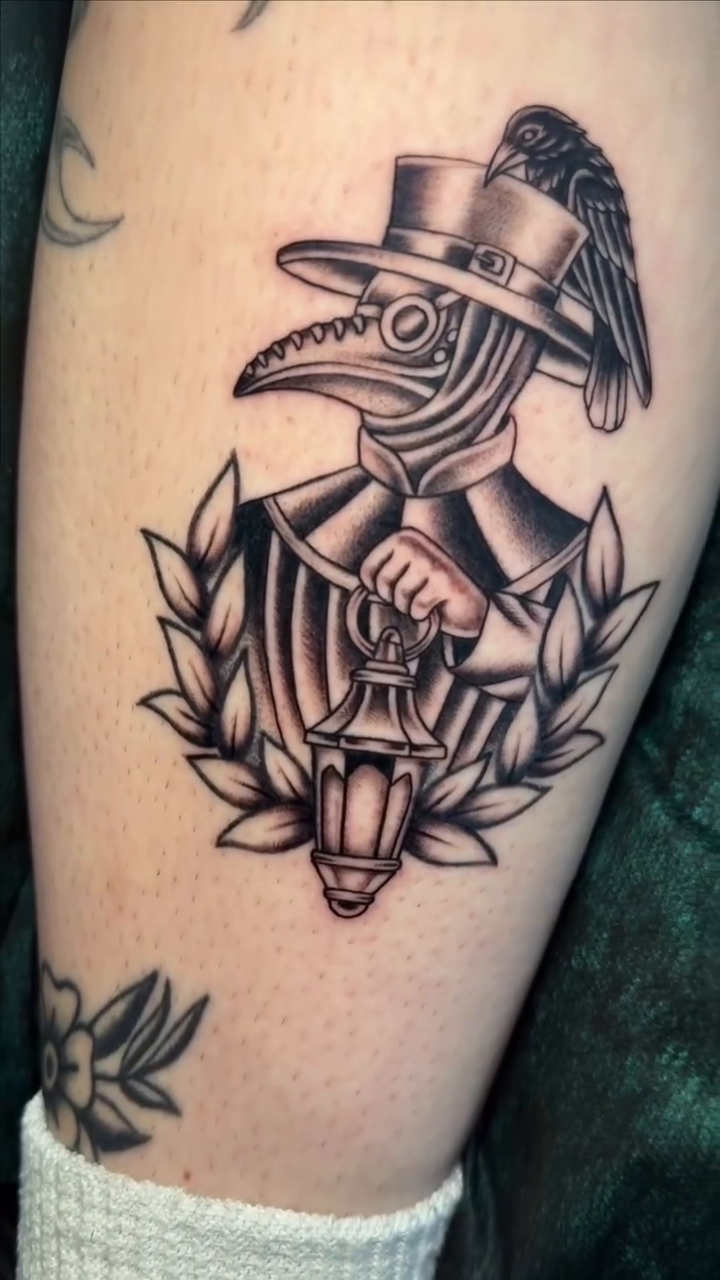 Tattoo by @remxtattoos — black_and_grey, neo_traditional