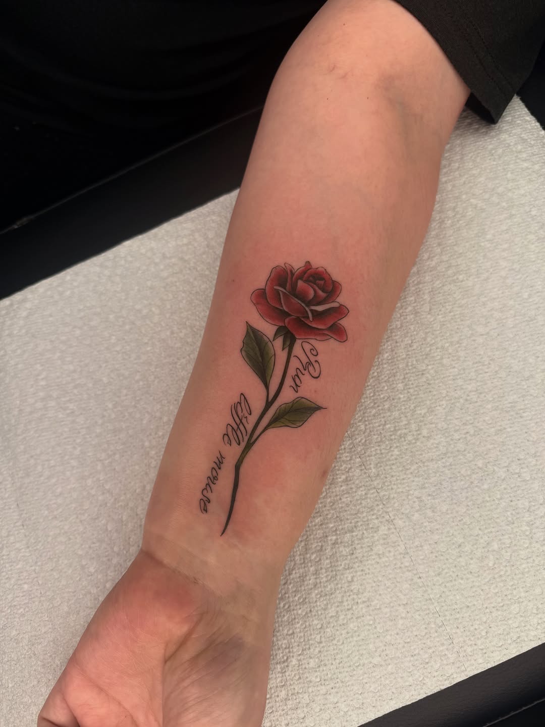 Tattoo by @ivybtatu β fine_line, lettering_script