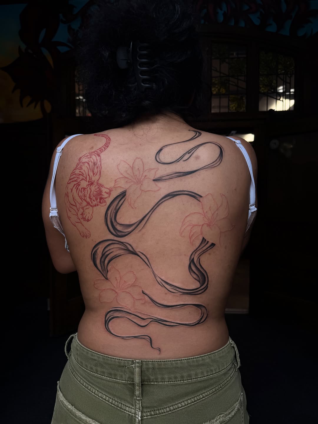 Tattoo by @ivybtatu β japanese_irezumi, black_and_grey