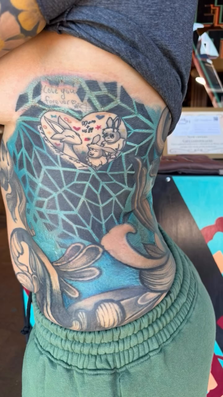 Tattoo by @samm.tatts — japanese_irezumi, geometric