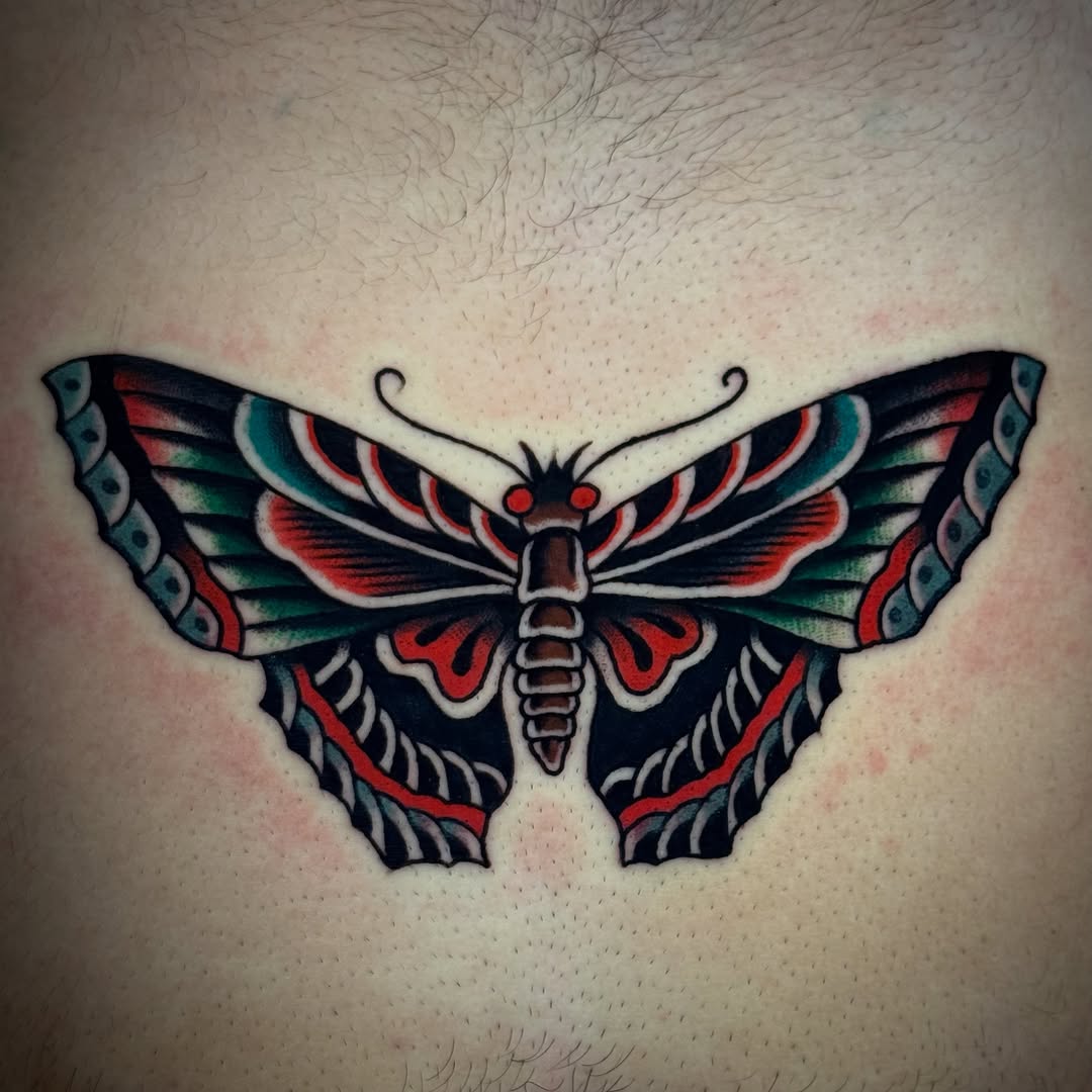 Tattoo by @pavelbrodsky — american_traditional, illustrative
