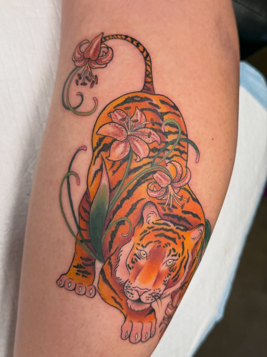 Tattoo by @seenaink — illustrative, realism