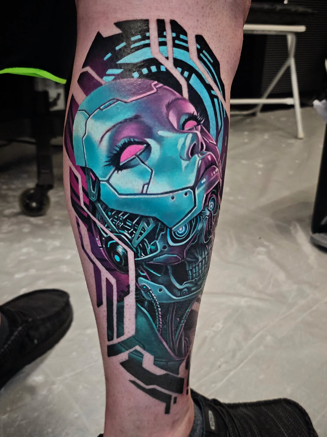 Tattoo by @waltwattstattoos — realism, blackwork