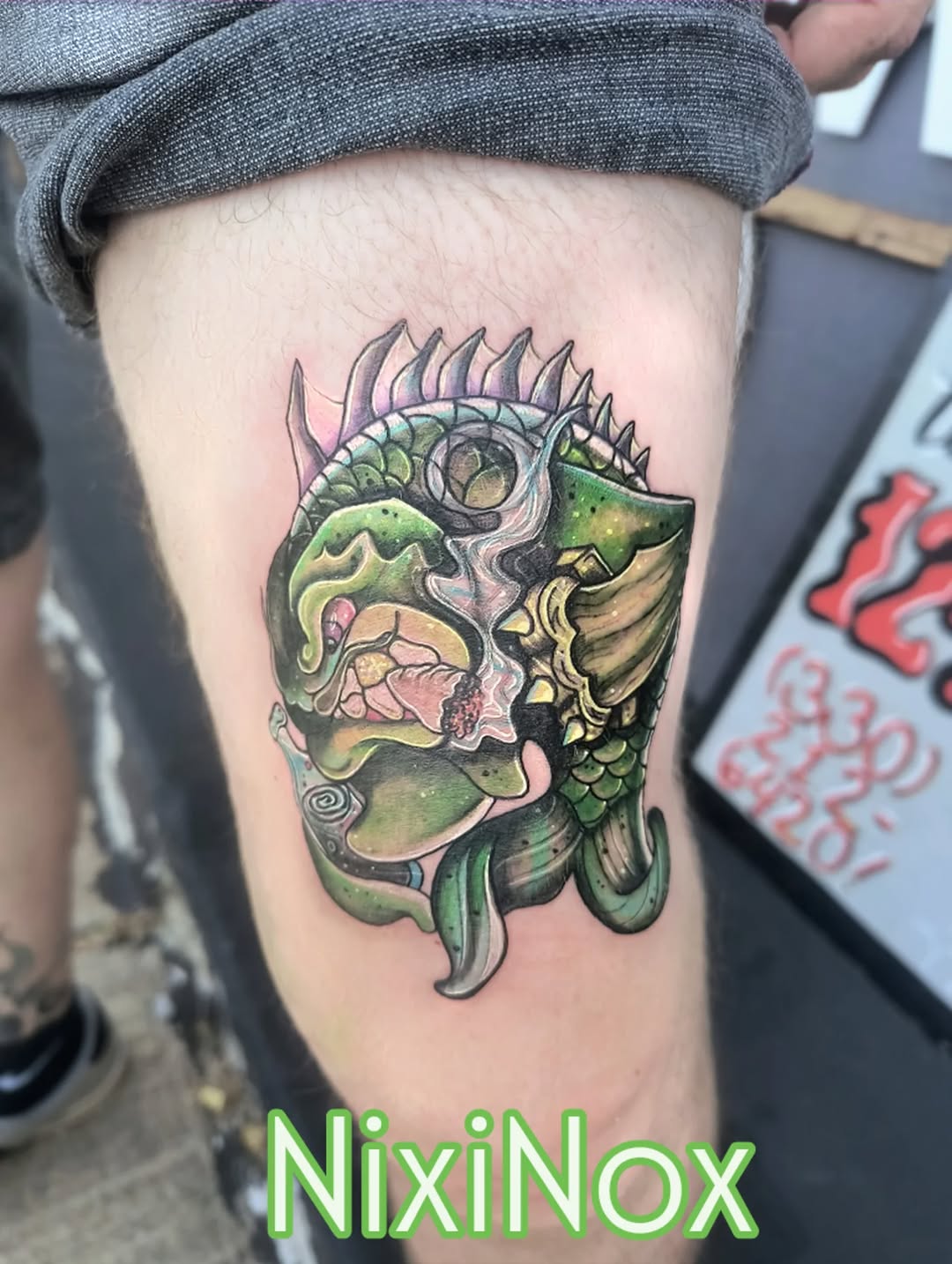 Tattoo by @getnixi — new_school