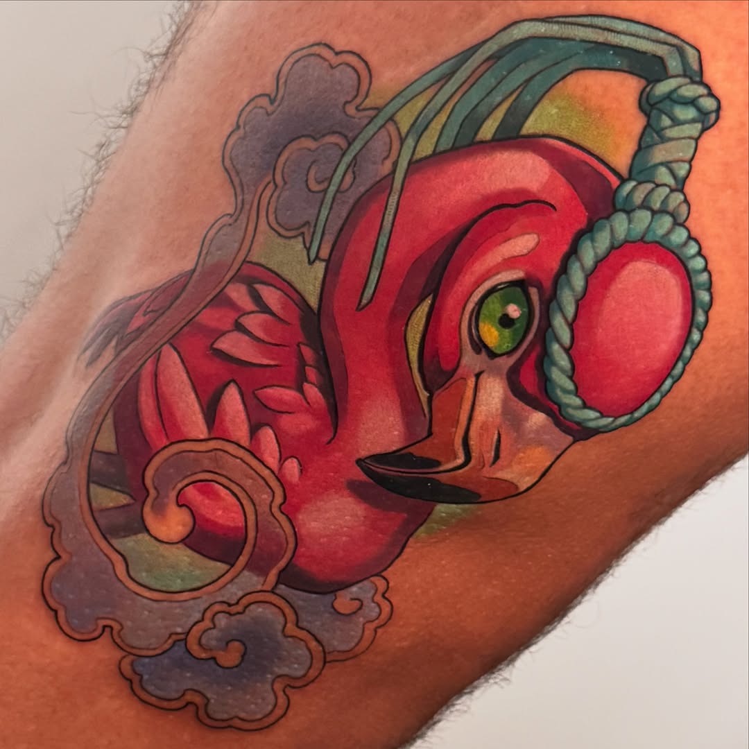 Tattoo by @savsky_tattoo — new_school, illustrative