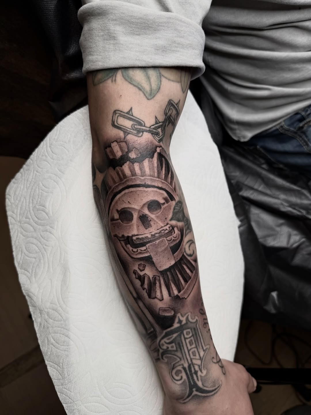 Tattoo by @marcusmartineztattoo β chicano, black_and_grey