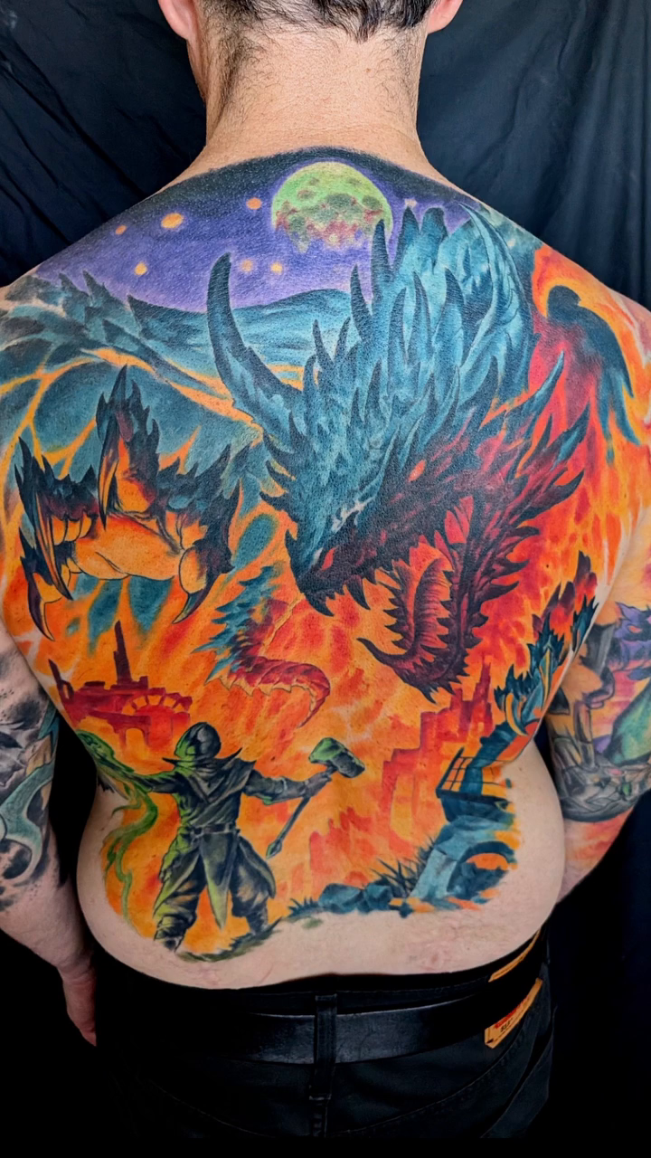 Tattoo by @skrazilla โ neo_traditional