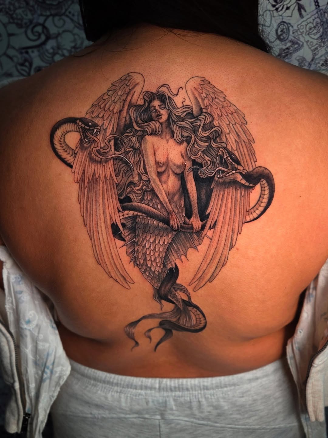 Tattoo by @chicosmarked4life — black_and_grey, realism